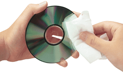 cleaning dvds and cds
